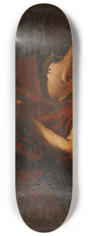 Johann Carl Loth - Saint Paul, half figure 8.25 inch art skate deck