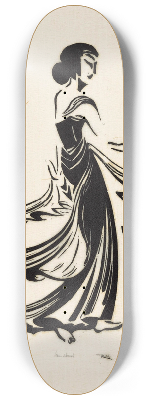 Johannes Frederik Engelbert ten Klooster - De dans 8.25 inch art skate deck