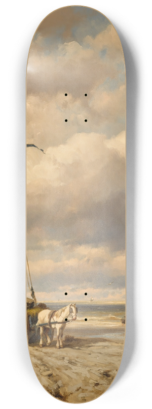 Johannes Hermanus Barend Koekkoek - Unloading the Catch 8.25 inch art skate deck