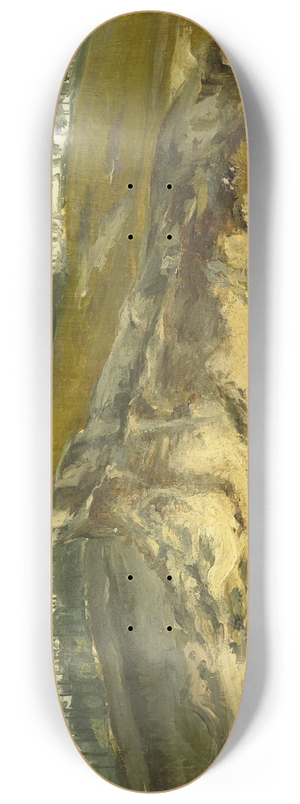 Johannes Tavenraat - Sand Excavation 8.25 inch art skate deck