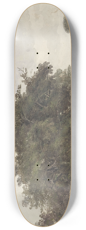 Johannes Warnardus Bilders - Landschap met bomen 8.25 inch art skate deck