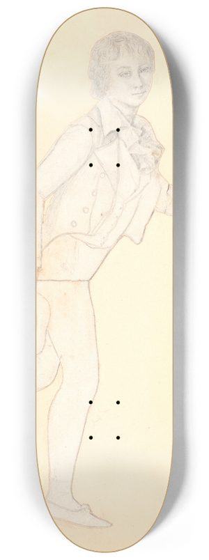 Jens Juel - En lbende dreng 8.25 inch art skate deck