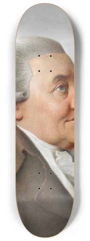 Jens Juel - Portrt af Niels Ryberg 8.25 inch art skate deck