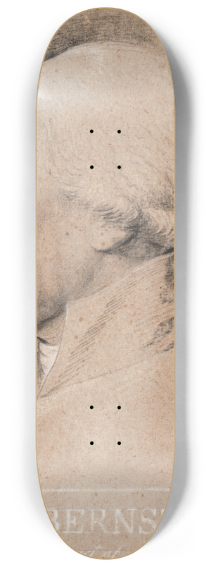 Jens Juel - Portrt af statsmanden A.P. Bernstorff 8.25 inch art skate deck