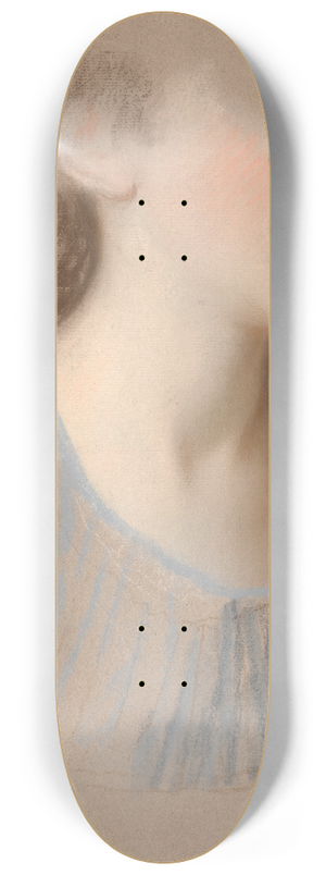 Jens Juel - Studie af dames hals 8.25 inch art skate deck