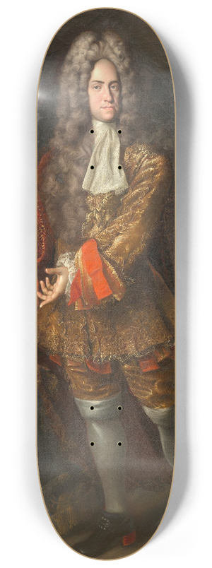 Johann Kupetzky - Kaiser Karl VI. 8.25 inch art skate deck