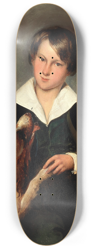 Johann Matthias Ranftl - Gute Freunde 8.25 inch art skate deck