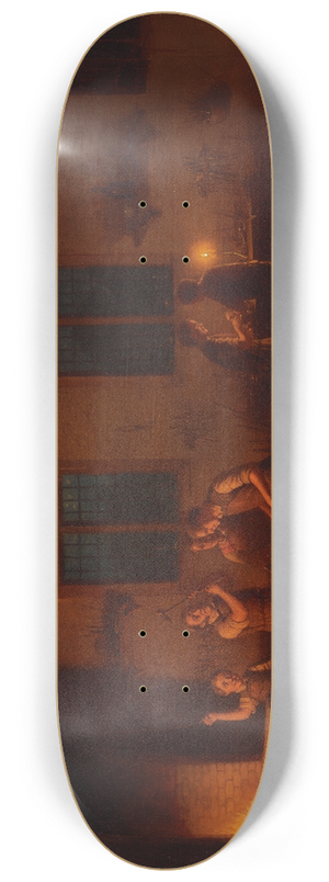 Johann Mongels Culverhouse - Blacksmith Shop 8.25 inch art skate deck