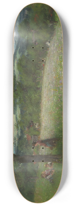 Johann Sperl - Sommertag bei Kutterling 8.25 inch art skate deck
