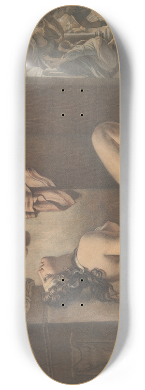 Jerome-Martin Langlois - Cassandra Imploring Athena for Revenge Against Ajax 8.25 inch art skate deck