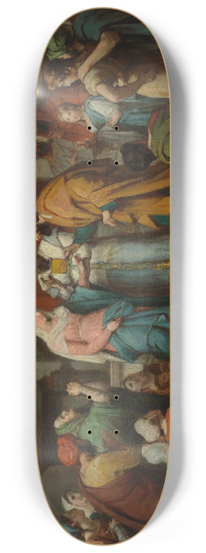 Jerome-Martin Langlois - The Marriage of the Virgin 8.25 inch art skate deck