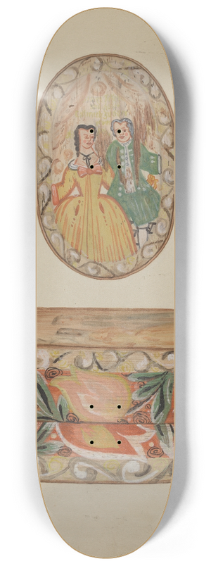Jessica Price - Pa. German Brides Box 8.25 inch art skate deck
