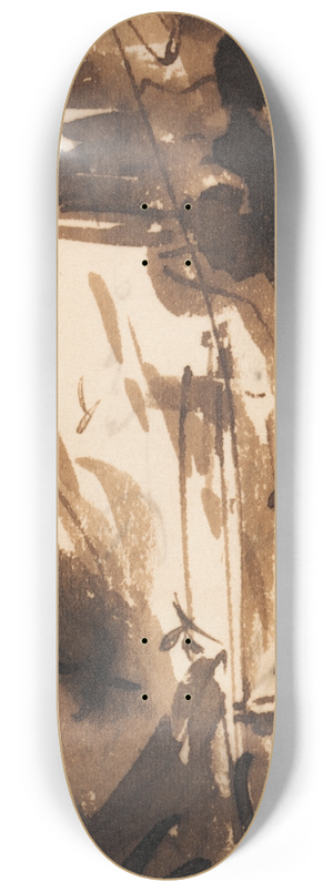 John Constable - Dawn 8.25 inch art skate deck