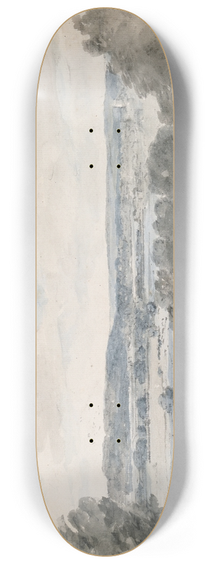 John Constable - Dedham Vale, Suffolk, from near East Bergholt 8.25 inch art skate deck