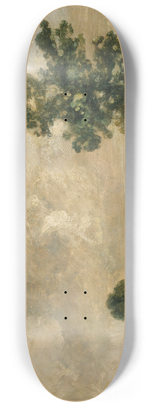 John Constable - English Landscape 8.25 inch art skate deck