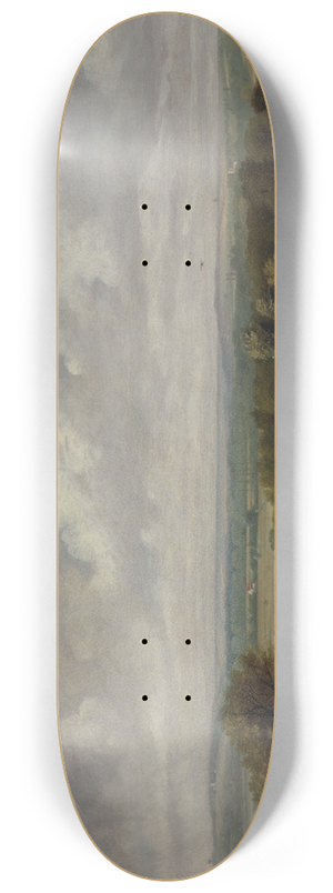 John Constable - Ploughing Scene in Suffolk 8.25 inch art skate deck