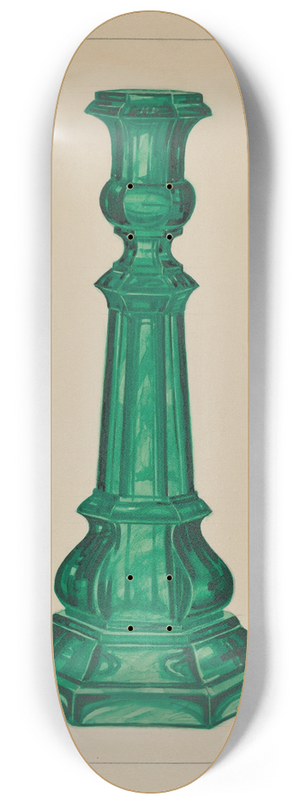 John Dana - Candlestick 8.25 inch art skate deck