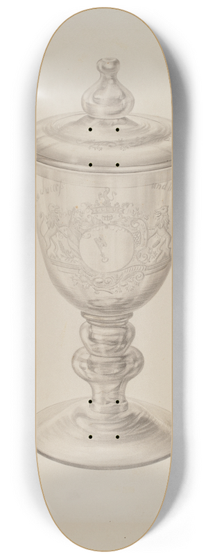 John Dana - Glass 8.25 inch art skate deck