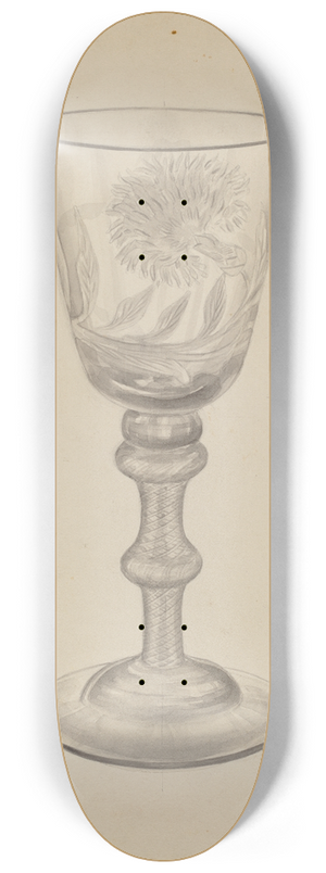 John Dana - Goblet 8.25 inch art skate deck