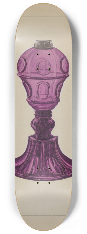 John Dana - Lamp 8.25 inch art skate deck