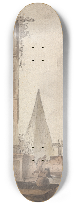 John Devoto - Design for a wall decoration 8.25 inch art skate deck