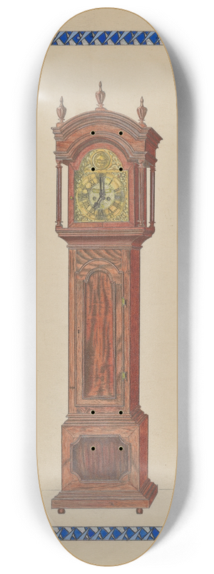 John Dieterich - Clock 8.25 inch art skate deck