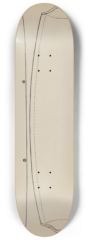 John Dieterich - Sofa 8.25 inch art skate deck