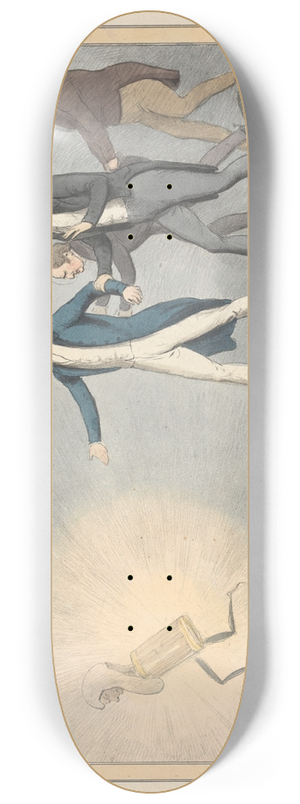 John Doyle - A Will O The Wisp 8.25 inch art skate deck