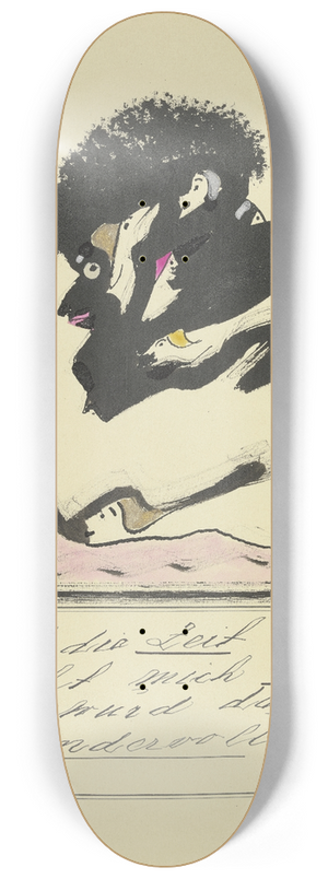 John Elsas - Es hat die Zeit 8.25 inch art skate deck
