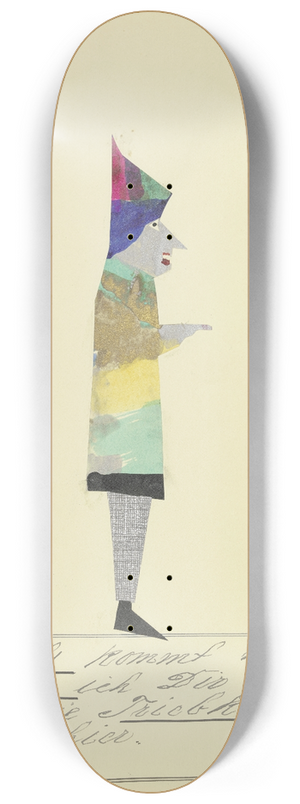 John Elsas - Von Nichts kommt nichts  8.25 inch art skate deck