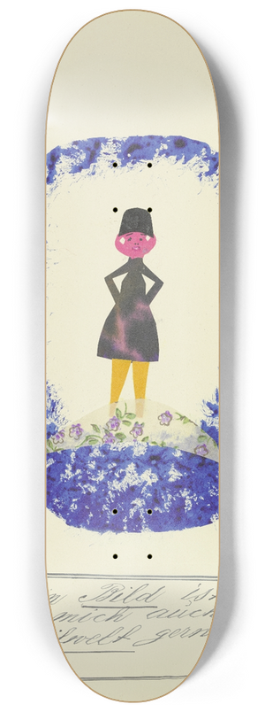 John Elsas - Weil mein Bild ist modern  8.25 inch art skate deck
