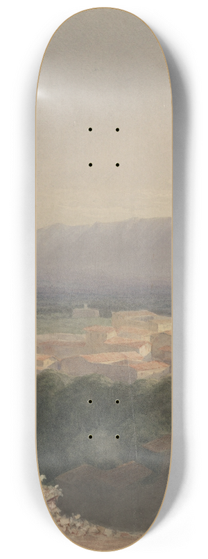 John Ferguson Weir - Mt.Etna 8.25 inch art skate deck