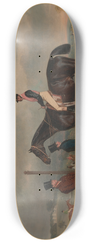 John Ferneley - Euxton, with John White Up, at Heaton Park 8.25 inch art skate deck
