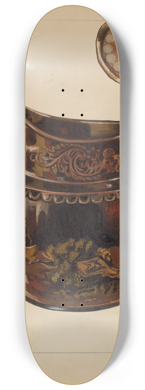 John Fisk - Pitcher 8.25 inch art skate deck
