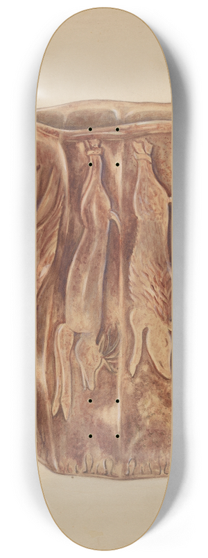John Fisk - Pitcher 8.25 inch art skate deck