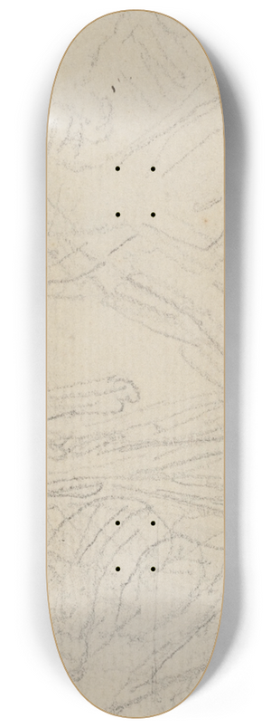 John Flaxman - Antique Battle Scene 8.25 inch art skate deck