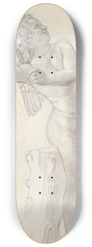 John Flaxman - Cupid 8.25 inch art skate deck
