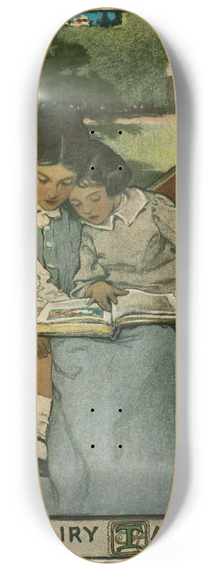 Jessie Willcox Smith - Fairy Tales 8.25 inch art skate deck