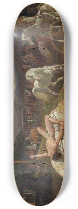 John Frederick Herring Snr. - Mazeppa 8.25 inch art skate deck