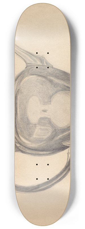 John Garay - Teapot 8.25 inch art skate deck