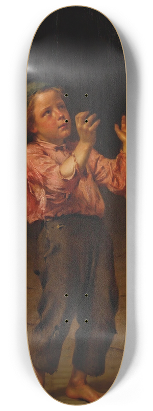 John George Brown - A Sure Catch 8.25 inch art skate deck