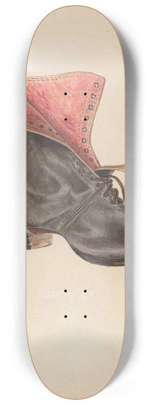 John Hall - Womans Shoe 8.25 inch art skate deck