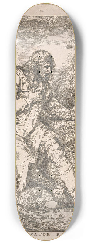 John Hamilton Mortimer - Salvator Rosa 8.25 inch art skate deck