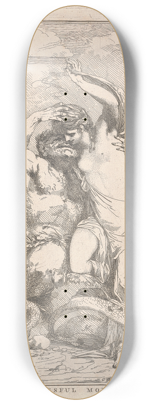 John Hamilton Mortimer - Successful Monster 8.25 inch art skate deck