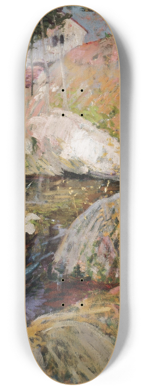 John Henry Twachtman - My Summer Studio 8.25 inch art skate deck