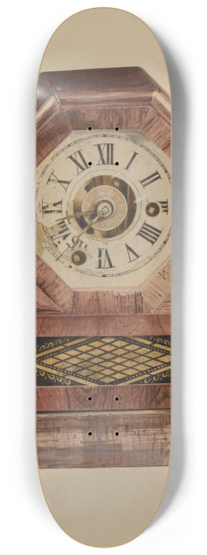 J. Herman McCollum - Seth Thomas Clock ( ) 8.25 inch art skate deck