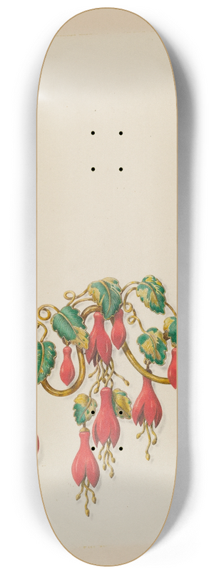 John H. Tercuzzi - Brooch 8.25 inch art skate deck