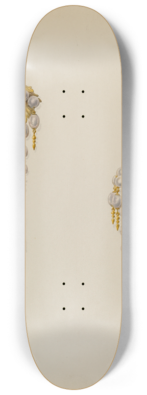 John H. Tercuzzi - Cap or Bonnet Pin 8.25 inch art skate deck
