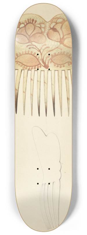 John H. Tercuzzi - Comb 8.25 inch art skate deck