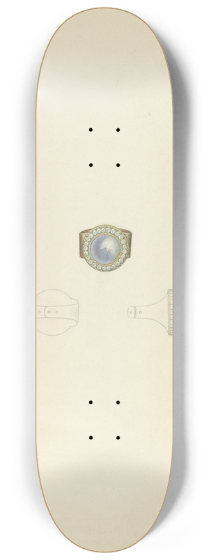 John H. Tercuzzi - Ring 8.25 inch art skate deck